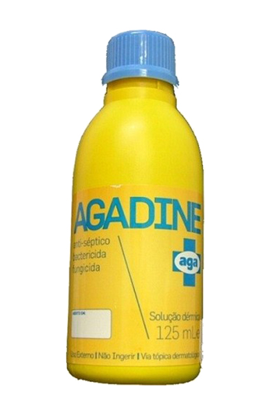 Iodopovidona Agadine Sol. Dermica 500ml