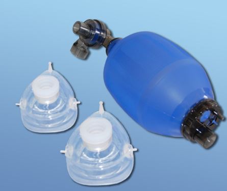 Kit Ressuscitador Ambu com 2 mascaras