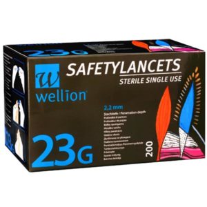 Lancetas de Segurança Pro 23G (Cx200)