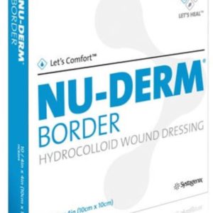 NU-DERM® Hidrocoloide Border 10cm x 10cm (cx. 10)
