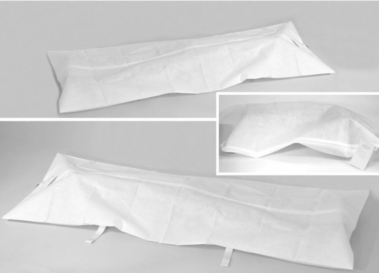 Saco Cadaver TNT Plastificado 4 Asas 1 Saco Cadaver TNT Plastificado 4 Asas