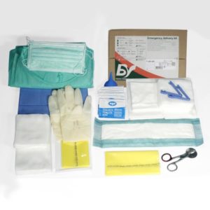 Kit de parto de emergência