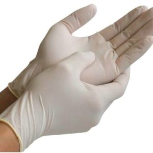 Luva Latex C/Pó  S (cx100)